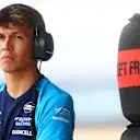 ABU DHABI, UNITED ARAB EMIRATES - NOVEMBER 24: Alexander Albon of Thailand and Williams looks on in the Pitlane during practice ahead of the F1 Grand Prix of Abu Dhabi at Yas Marina Circuit on November 24, 2023 in Abu Dhabi, United Arab Emirates. (Photo by Dan Istitene - Formula 1/Formula 1 via Getty Images)