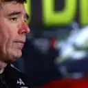 ABU DHABI, UNITED ARAB EMIRATES - NOVEMBER 24: Bruno Famin, Interim Team Principal of Alpine F1 attends the Team Principals Press Conference during practice ahead of the F1 Grand Prix of Abu Dhabi at Yas Marina Circuit on November 24, 2023 in Abu Dhabi, United Arab Emirates. (Photo by Dan Istitene/Getty Images)