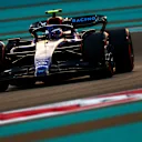 ABU DHABI, UNITED ARAB EMIRATES - NOVEMBER 24: Logan Sargeant of United States driving the (2) Williams FW45 Mercedes on track during practice ahead of the F1 Grand Prix of Abu Dhabi at Yas Marina Circuit on November 24, 2023 in Abu Dhabi, United Arab Emirates. (Photo by Clive Rose/Getty Images)