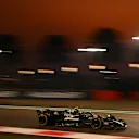 ABU DHABI, UNITED ARAB EMIRATES - NOVEMBER 24: Lewis Hamilton of Great Britain driving the (44) Mercedes AMG Petronas F1 Team W14 on track during practice ahead of the F1 Grand Prix of Abu Dhabi at Yas Marina Circuit on November 24, 2023 in Abu Dhabi, United Arab Emirates. (Photo by Clive Mason - Formula 1/Formula 1 via Getty Images)