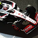 ABU DHABI, UNITED ARAB EMIRATES - NOVEMBER 25: Nico Hulkenberg of Germany driving the (27) Haas F1 VF-23 Ferrari on track during final practice ahead of the F1 Grand Prix of Abu Dhabi at Yas Marina Circuit on November 25, 2023 in Abu Dhabi, United Arab Emirates. (Photo by Clive Rose/Getty Images)