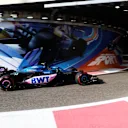 ABU DHABI, UNITED ARAB EMIRATES - NOVEMBER 25: Pierre Gasly of France driving the (10) Alpine F1 A523 Renault in the Pitlane during final practice ahead of the F1 Grand Prix of Abu Dhabi at Yas Marina Circuit on November 25, 2023 in Abu Dhabi, United Arab Emirates. (Photo by Peter Fox/Getty Images)