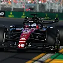 MELBOURNE, AUSTRALIA - APRIL 02: Valtteri Bottas of Finland driving the (77) Alfa Romeo F1 C43 Ferrari on track during the F1 Grand Prix of Australia at Albert Park Grand Prix Circuit on April 02, 2023 in Melbourne, Australia. (Photo by Joe Portlock - Formula 1/Formula 1 via Getty Images)