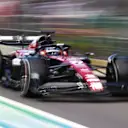 MELBOURNE, AUSTRALIA - MARCH 31: Valtteri Bottas of Finland driving the (77) Alfa Romeo F1 C43 Ferrari in the Pitlane during practice ahead of the F1 Grand Prix of Australia at Albert Park Grand Prix Circuit on March 31, 2023 in Melbourne, Australia. (Photo by Robert Cianflone/Getty Images)