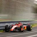 MELBOURNE, AUSTRALIA - MARCH 31: Charles Leclerc of Monaco driving the (16) Ferrari SF-23 on track during practice ahead of the F1 Grand Prix of Australia at Albert Park Grand Prix Circuit on March 31, 2023 in Melbourne, Australia. (Photo by Robert Cianflone/Getty Images)