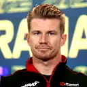 MELBOURNE, AUSTRALIA - MARCH 30: Nico Hulkenberg of Germany and Haas F1 attends the Drivers Press Conference during previews ahead of the F1 Grand Prix of Australia at Albert Park Grand Prix Circuit on March 30, 2023 in Melbourne, Australia. (Photo by Dan Istitene/Getty Images)