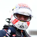 MELBOURNE, AUSTRALIA - APRIL 01: Pole position qualifier Max Verstappen of the Netherlands and Oracle Red Bull Racing celebrates in parc ferme during qualifying ahead of the F1 Grand Prix of Australia at Albert Park Grand Prix Circuit on April 01, 2023 in Melbourne, Australia. (Photo by Dan Istitene - Formula 1/Formula 1 via Getty Images)
