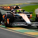 MELBOURNE, AUSTRALIA - APRIL 01: Lando Norris of Great Britain driving the (4) McLaren MCL60 Mercedes on track during qualifying ahead of the F1 Grand Prix of Australia at Albert Park Grand Prix Circuit on April 01, 2023 in Melbourne, Australia. (Photo by Quinn Rooney/Getty Images)