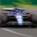 MELBOURNE, AUSTRALIA - APRIL 01: Alexander Albon of Thailand driving the (23) Williams FW45 Mercedes on track during qualifying ahead of the F1 Grand Prix of Australia at Albert Park Grand Prix Circuit on April 01, 2023 in Melbourne, Australia. (Photo by Robert Cianflone/Getty Images)