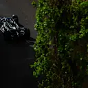 BAKU, AZERBAIJAN - APRIL 30: George Russell of Great Britain driving the (63) Mercedes AMG Petronas F1 Team W14 on track during the F1 Grand Prix of Azerbaijan at Baku City Circuit on April 30, 2023 in Baku, Azerbaijan. (Photo by Alex Pantling/Getty Images)