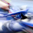 BAKU, AZERBAIJAN - APRIL 28: Logan Sargeant of United States driving the (2) Williams FW45 Mercedes in the Pitlane during qualifying ahead of the F1 Grand Prix of Azerbaijan at Baku City Circuit on April 28, 2023 in Baku, Azerbaijan. (Photo by Dan Mullan - Formula 1/Formula 1 via Getty Images)