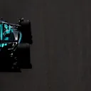 BAKU, AZERBAIJAN - APRIL 28: Lance Stroll of Canada driving the (18) Aston Martin AMR23 Mercedes on track during practice ahead of the F1 Grand Prix of Azerbaijan at Baku City Circuit on April 28, 2023 in Baku, Azerbaijan. (Photo by Bryn Lennon - Formula 1/Formula 1 via Getty Images)