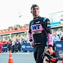 BAKU, AZERBAIJAN - APRIL 29: Pierre Gasly of France and Alpine F1 looks on in parc ferme during the Sprint ahead of the F1 Grand Prix of Azerbaijan at Baku City Circuit on April 29, 2023 in Baku, Azerbaijan. (Photo by Dan Mullan - Formula 1/Formula 1 via Getty Images)
