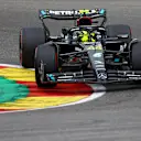 SPA, BELGIUM - JULY 30: Lewis Hamilton of Great Britain driving the (44) Mercedes AMG Petronas F1 Team W14 on track during the F1 Grand Prix of Belgium at Circuit de Spa-Francorchamps on July 30, 2023 in Spa, Belgium. (Photo by Mark Thompson/Getty Images)