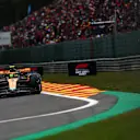 SPA, BELGIUM - JULY 30: Lando Norris of Great Britain driving the (4) McLaren MCL60 Mercedes on track during the F1 Grand Prix of Belgium at Circuit de Spa-Francorchamps on July 30, 2023 in Spa, Belgium. (Photo by Joe Portlock - Formula 1/Formula 1 via Getty Images)