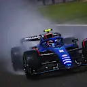 SPA, BELGIUM - JULY 29: Logan Sargeant of United States driving the (2) Williams FW45 Mercedes on track during the Sprint Shootout ahead of the F1 Grand Prix of Belgium at Circuit de Spa-Francorchamps on July 29, 2023 in Spa, Belgium. (Photo by Joe Portlock - Formula 1/Formula 1 via Getty Images)