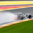 SPA, BELGIUM - JULY 29: Lewis Hamilton of Great Britain driving the (44) Mercedes AMG Petronas F1 Team W14 on track during the Sprint Shootout ahead of the F1 Grand Prix of Belgium at Circuit de Spa-Francorchamps on July 29, 2023 in Spa, Belgium. (Photo by Rudy Carezzevoli - Formula 1/Formula 1 via Getty Images)