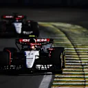SAO PAULO, BRAZIL - NOVEMBER 05: Yuki Tsunoda of Japan driving the (22) Scuderia AlphaTauri AT04 leads Daniel Ricciardo of Australia driving the (3) Scuderia AlphaTauri AT04 on track during the F1 Grand Prix of Brazil at Autodromo Jose Carlos Pace on November 05, 2023 in Sao Paulo, Brazil. (Photo by Clive Mason - Formula 1/Formula 1 via Getty Images)