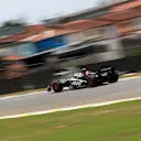 SAO PAULO, BRAZIL - NOVEMBER 03: Nico Hulkenberg of Germany driving the (27) Haas F1 VF-23 Ferrari on track during practice ahead of the F1 Grand Prix of Brazil at Autodromo Jose Carlos Pace on November 03, 2023 in Sao Paulo, Brazil. (Photo by Buda Mendes/Getty Images)