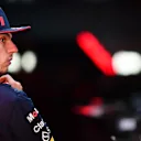 SAO PAULO, BRAZIL - NOVEMBER 03: Pole position qualifier Max Verstappen of the Netherlands and Oracle Red Bull Racing looks on in parc ferme after qualifying ahead of the F1 Grand Prix of Brazil at Autodromo Jose Carlos Pace on November 03, 2023 in Sao Paulo, Brazil. (Photo by Mario Renzi - Formula 1/Formula 1 via Getty Images)