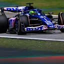 SAO PAULO, BRAZIL - NOVEMBER 04: Esteban Ocon of France driving the (31) Alpine F1 A523 Renault on track during the Sprint Shootout ahead of the F1 Grand Prix of Brazil at Autodromo Jose Carlos Pace on November 04, 2023 in Sao Paulo, Brazil. (Photo by Buda Mendes/Getty Images)