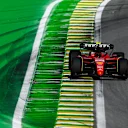 SAO PAULO, BRAZIL - NOVEMBER 04: Carlos Sainz of Spain driving (55) the Ferrari SF-23 on track during the Sprint ahead of the F1 Grand Prix of Brazil at Autodromo Jose Carlos Pace on November 04, 2023 in Sao Paulo, Brazil. (Photo by Clive Mason - Formula 1/Formula 1 via Getty Images)