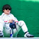 SAO PAULO, BRAZIL - NOVEMBER 04: Yuki Tsunoda of Japan and Scuderia AlphaTauri prepares to drive prior to the Sprint ahead of the F1 Grand Prix of Brazil at Autodromo Jose Carlos Pace on November 04, 2023 in Sao Paulo, Brazil. (Photo by Dan Istitene - Formula 1/Formula 1 via Getty Images)