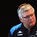 MONTREAL, QUEBEC - JUNE 16: Otmar Szafnauer, Team Principal of Alpine F1 attends the Team Principals Press Conference during practice ahead of the F1 Grand Prix of Canada at Circuit Gilles Villeneuve on June 16, 2023 in Montreal, Quebec. (Photo by Dan Istitene/Getty Images)