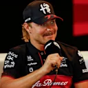 MONTREAL, QUEBEC - JUNE 15: Valtteri Bottas of Finland and Alfa Romeo F1 attends the Drivers Press Conference during previews ahead of the F1 Grand Prix of Canada at Circuit Gilles Villeneuve on June 15, 2023 in Montreal, Quebec. (Photo by Jared C. Tilton/Getty Images)