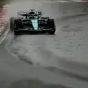 MONTREAL, QUEBEC - JUNE 17: Lance Stroll of Canada driving the (18) Aston Martin AMR23 Mercedes on track during final practice ahead of the F1 Grand Prix of Canada at Circuit Gilles Villeneuve on June 17, 2023 in Montreal, Quebec. (Photo by Rudy Carezzevoli/Getty Images)