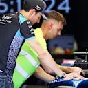 BUDAPEST, HUNGARY - JULY 23: Esteban Ocon of France and Alpine F1 looks on in the garage after retiring from the race during the F1 Grand Prix of Hungary at Hungaroring on July 23, 2023 in Budapest, Hungary. (Photo by Dan Istitene - Formula 1/Formula 1 via Getty Images)