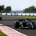 BUDAPEST, HUNGARY - JULY 23: Lewis Hamilton of Great Britain driving the (44) Mercedes AMG Petronas F1 Team W14 on track during the F1 Grand Prix of Hungary at Hungaroring on July 23, 2023 in Budapest, Hungary. (Photo by Bryn Lennon - Formula 1/Formula 1 via Getty Images)