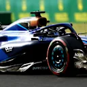 BUDAPEST, HUNGARY - JULY 21: Alexander Albon of Thailand driving the (23) Williams FW45 Mercedes on track during practice ahead of the F1 Grand Prix of Hungary at Hungaroring on July 21, 2023 in Budapest, Hungary. (Photo by Peter Fox/Getty Images)