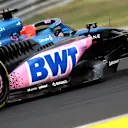 BUDAPEST, HUNGARY - JULY 21: Esteban Ocon of France driving the (31) Alpine F1 A523 Renault on track during practice ahead of the F1 Grand Prix of Hungary at Hungaroring on July 21, 2023 in Budapest, Hungary. (Photo by Peter Fox/Getty Images)