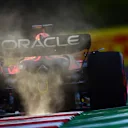 BUDAPEST, HUNGARY - JULY 21: Max Verstappen of the Netherlands driving the (1) Oracle Red Bull Racing RB19 on track during practice ahead of the F1 Grand Prix of Hungary at Hungaroring on July 21, 2023 in Budapest, Hungary. (Photo by Mario Renzi - Formula 1/Formula 1 via Getty Images)
