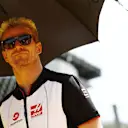 MONZA, ITALY - SEPTEMBER 03: Nico Hulkenberg of Germany and Haas F1 prepares to drive on the grid prior to the F1 Grand Prix of Italy at Autodromo Nazionale Monza on September 03, 2023 in Monza, Italy. (Photo by Mark Thompson/Getty Images)