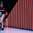 MONZA, ITALY - SEPTEMBER 03: Valtteri Bottas of Finland and Alfa Romeo F1 looks on from the drivers parade prior to the F1 Grand Prix of Italy at Autodromo Nazionale Monza on September 03, 2023 in Monza, Italy. (Photo by Mark Thompson/Getty Images)