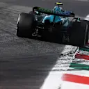 MONZA, ITALY - SEPTEMBER 03: Fernando Alonso of Spain driving the (14) Aston Martin AMR23 Mercedes on track during the F1 Grand Prix of Italy at Autodromo Nazionale Monza on September 03, 2023 in Monza, Italy. (Photo by Mark Thompson/Getty Images)