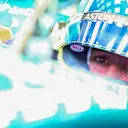 MONZA, ITALY - SEPTEMBER 01: Fernando Alonso of Spain and Aston Martin F1 Team prepares to drive in the garage during practice ahead of the F1 Grand Prix of Italy at Autodromo Nazionale Monza on September 01, 2023 in Monza, Italy. (Photo by Dan Istitene - Formula 1/Formula 1 via Getty Images)