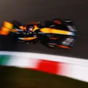 MONZA, ITALY - SEPTEMBER 01: Oscar Piastri of Australia driving the (81) McLaren MCL60 Mercedes on track during practice ahead of the F1 Grand Prix of Italy at Autodromo Nazionale Monza on September 01, 2023 in Monza, Italy. (Photo by Mark Thompson/Getty Images)