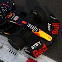 MONZA, ITALY - SEPTEMBER 01: Max Verstappen of the Netherlands driving the (1) Oracle Red Bull Racing RB19 on track during practice ahead of the F1 Grand Prix of Italy at Autodromo Nazionale Monza on September 01, 2023 in Monza, Italy. (Photo by Mark Thompson/Getty Images)