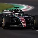 MONZA, ITALY - SEPTEMBER 01: Valtteri Bottas of Finland driving the (77) Alfa Romeo F1 C43 Ferrari on track during practice ahead of the F1 Grand Prix of Italy at Autodromo Nazionale Monza on September 01, 2023 in Monza, Italy. (Photo by Ryan Pierse/Getty Images)