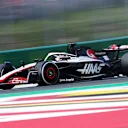 MONZA, ITALY - SEPTEMBER 02: Kevin Magnussen of Denmark driving the (20) Haas F1 VF-23 Ferrari on track during qualifying ahead of the F1 Grand Prix of Italy at Autodromo Nazionale Monza on September 02, 2023 in Monza, Italy. (Photo by Peter Fox/Getty Images)