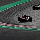 SUZUKA, JAPAN - SEPTEMBER 24: Charles Leclerc of Monaco driving the (16) Ferrari SF-23 leads Carlos Sainz of Spain driving (55) the Ferrari SF-23 during the F1 Grand Prix of Japan at Suzuka International Racing Course on September 24, 2023 in Suzuka, Japan. (Photo by Mark Thompson/Getty Images)