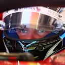SUZUKA, JAPAN - SEPTEMBER 22: Valtteri Bottas of Finland and Alfa Romeo F1 prepares to drive in the garage during practice ahead of the F1 Grand Prix of Japan at Suzuka International Racing Course on September 22, 2023 in Suzuka, Japan. (Photo by Dan Istitene - Formula 1/Formula 1 via Getty Images)