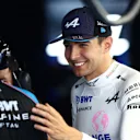 SUZUKA, JAPAN - SEPTEMBER 22: Esteban Ocon of France and Alpine F1 prepares to drive in the garage during practice ahead of the F1 Grand Prix of Japan at Suzuka International Racing Course on September 22, 2023 in Suzuka, Japan. (Photo by Clive Rose/Getty Images)