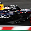 SUZUKA, JAPAN - SEPTEMBER 22: Max Verstappen of the Netherlands driving the (1) Oracle Red Bull Racing RB19 on track during practice ahead of the F1 Grand Prix of Japan at Suzuka International Racing Course on September 22, 2023 in Suzuka, Japan. (Photo by Bryn Lennon - Formula 1/Formula 1 via Getty Images)
