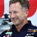 SUZUKA, JAPAN - SEPTEMBER 22: Red Bull Racing Team Principal Christian Horner attends the Team Principals Press Conference during practice ahead of the F1 Grand Prix of Japan at Suzuka International Racing Course on September 22, 2023 in Suzuka, Japan. (Photo by Dan Istitene/Getty Images)
