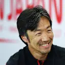 SUZUKA, JAPAN - SEPTEMBER 22: Ayao Komatsu, Trackside Engineering Director at Haas F1 attends the Drivers Press Conference during practice ahead of the F1 Grand Prix of Japan at Suzuka International Racing Course on September 22, 2023 in Suzuka, Japan. (Photo by Dan Istitene/Getty Images)