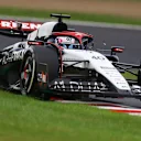 SUZUKA, JAPAN - SEPTEMBER 22: Liam Lawson of New Zealand driving the (40) Scuderia AlphaTauri AT04 on track during practice ahead of the F1 Grand Prix of Japan at Suzuka International Racing Course on September 22, 2023 in Suzuka, Japan. (Photo by Bryn Lennon - Formula 1/Formula 1 via Getty Images)